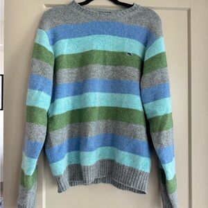 Vineyard Vines Multicolor Striped Crewneck Sweater